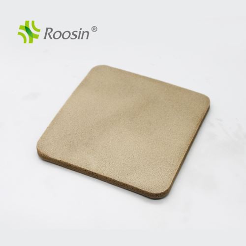 Ki pa-adezif Silver Foam Dressing